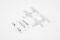 Monteringsats Handbromsbackar 240, 740, 940 Monteringsats Handbromsbackar 240, 740, 940
