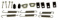 Monteringsats Bromsbackar Pv, Duett, Amazon 58~64 Monteringsats Bromsbackar Pv, Duett, Amazon 58~64