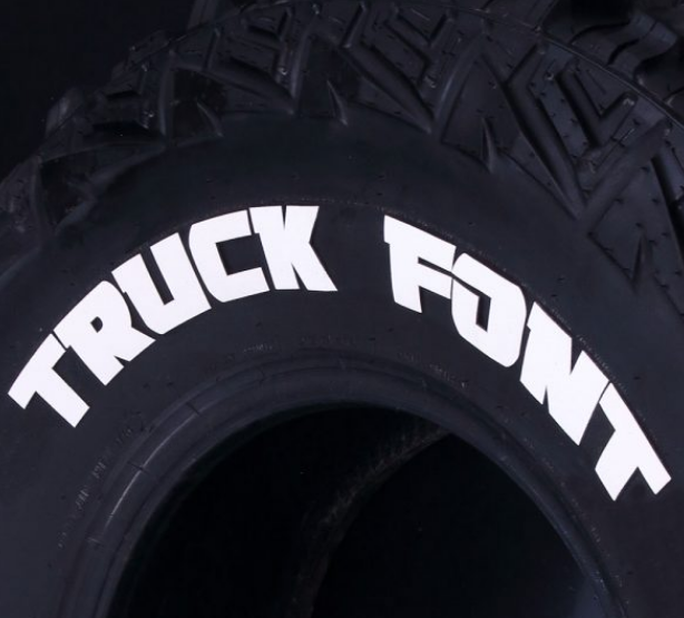 Truck Font 2,0