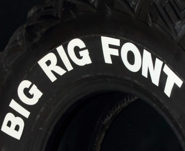 Big Rig Font 2,0
