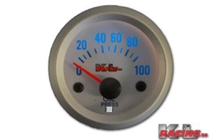   Oljetrycksmätare i gruppen Mätare / Elektronik / Mätare /  Mätare Vit Bakgrund hos KL Racing AB (02691)