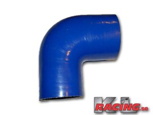 102>76mm 90 böj red blå i gruppen Motor / Tuning / Silliconslang / Reducering 90 böj hos KL Racing AB (03222)