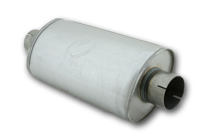 3,5'' Ø 130/230mm, Big Apple i gruppen Motor / Tuning / Avgassystem / Tillbehör / Ljuddämpare / Apple/ KLracing 2,5-5,0'' Racedämpare / Stål, Aluminiserat / 3,5'' Oval hos KL Racing AB (11492)