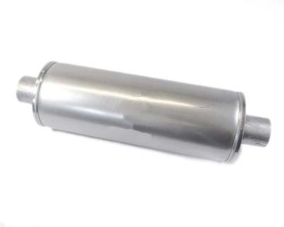 2,5'' Ø 125mm i gruppen Motor / Tuning / Avgassystem / Tillbehör / Ljuddämpare / Apple/ KLracing 2,5-5,0'' Racedämpare / Stål, Aluminiserat / 2,5'' Rund hos KL Racing AB (13180)