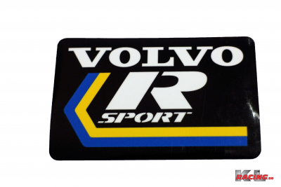 Volvo R-Sport Dekal  18x27mm i gruppen Modellanpassat / Volvo / 200-Serien / Dekaler hos KL Racing AB (14191)