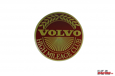 Dekal Volvo High Mileage Club i gruppen Modellanpassat / Volvo / 200-Serien / Dekaler hos KL Racing AB (15048)