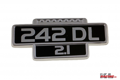 Emblem 242DL 2,1 i gruppen Modellanpassat / Volvo / 200-Serien / Karosseri / Emblem / Emblem hos KL Racing AB (16541)