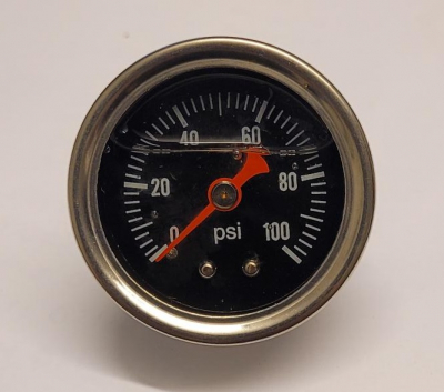 Bränsletrycksmätare 0-100 Psi  /REA/ i gruppen Motor / Tuning / Bränslesystem / Bränsletrycksregulator / Insprutning hos KL Racing AB (18951)