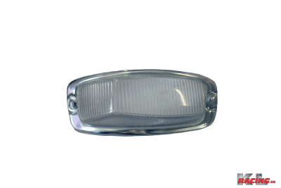 Blinkersglas Amazon 57-61 Vit, Med kromsarg i gruppen Modellanpassat / Volvo / Amazon / Belysning / Blinkers hos KL Racing AB (19449)