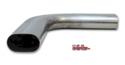 4,0'' 90°Böj -Ovalrör- i gruppen Motor / Tuning / Avgassystem / Tillbehör / Rördelar Universal / Ovala rör / 4,0
