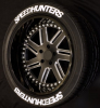 Däcktext "SPEEDHUNTERS"