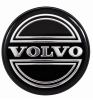 Centrumkapslar volvo Original, Svart, Avmonterad