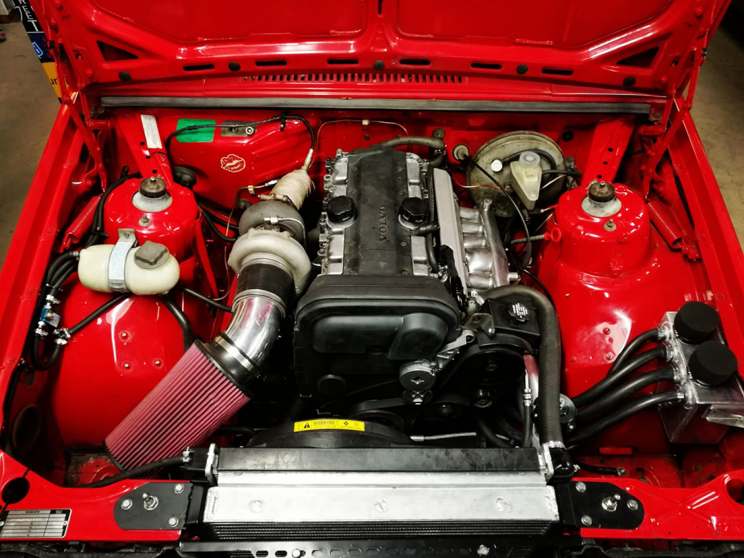 Motorfästen för 5/6-cyl Vitmotor i 740/940