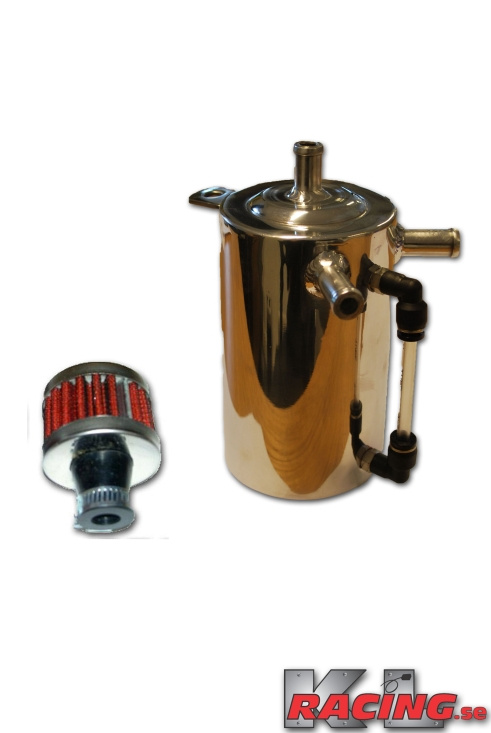 Oljecatchtank med luftfilter