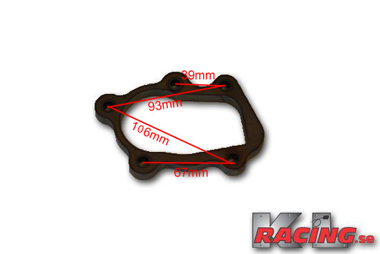 Downpipe fläns GT3071B