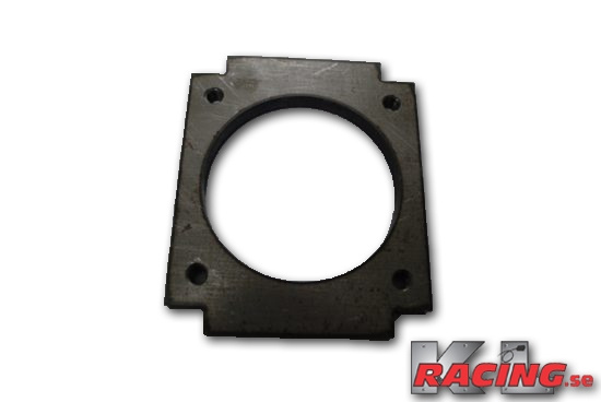 Spjällhusfläns 90mm stål