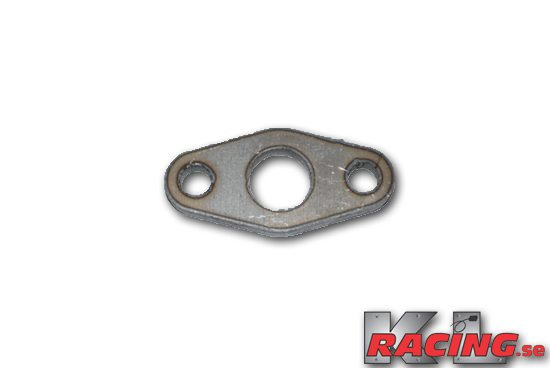 Oljereturfläns med Runt hål Garret/KKK/Holset