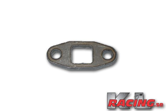 Oljereturfläns med Fyrkantigt hål Garret/KKK/Holset