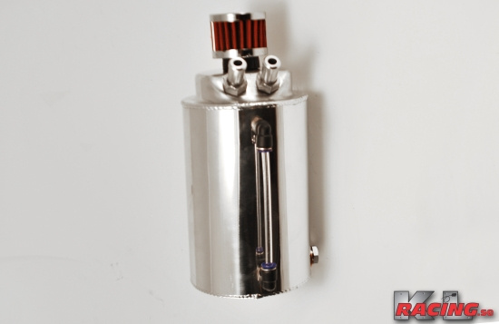 Oljecatchtank med luftfilter 2 Liter