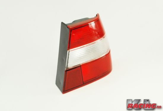 Baklampa 944, 964, S90 Röd/vit 