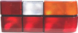 Bakljusglas 744 83-89 Svart list