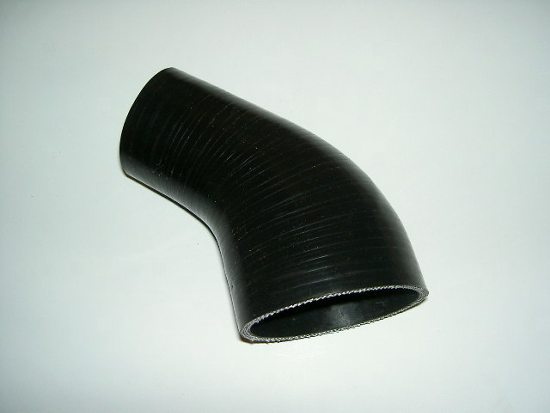 102>76mm 45 böj red svart