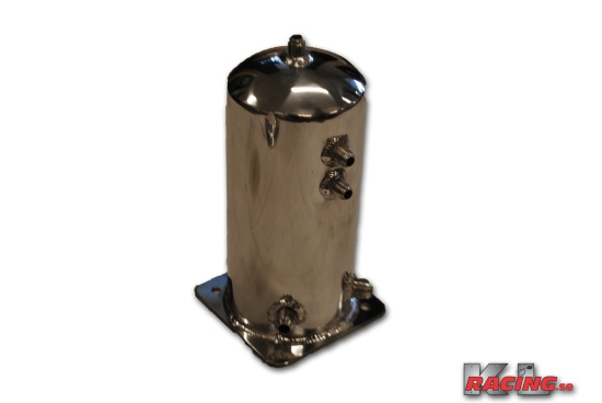 Bränsle catch tank 2L med AN6+AN8 Anslutningar