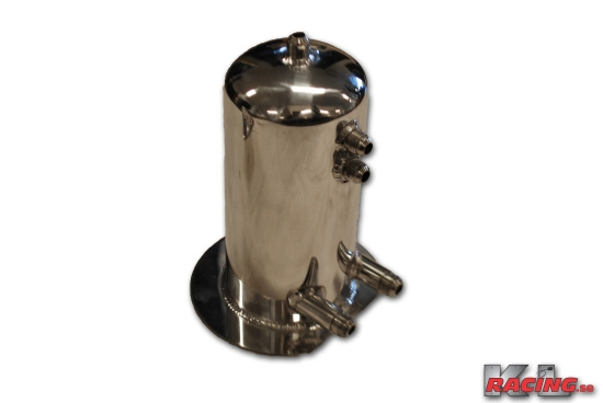 Bränsle catch tank 2,5L med AN8+AN10 Anslutningar