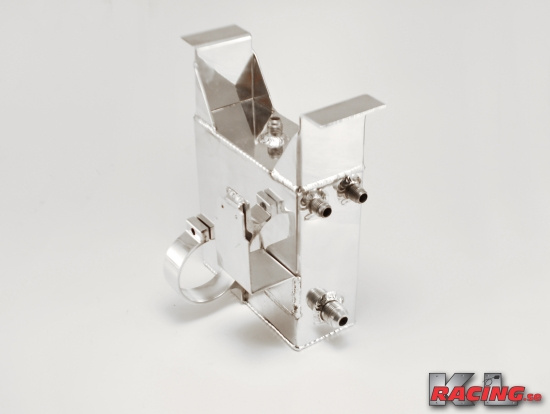 Bränsle catch tank 2L med Bränslepumpsfäste etc