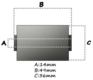 Bussning Bärstag 140, 160,  Amazon, P1800