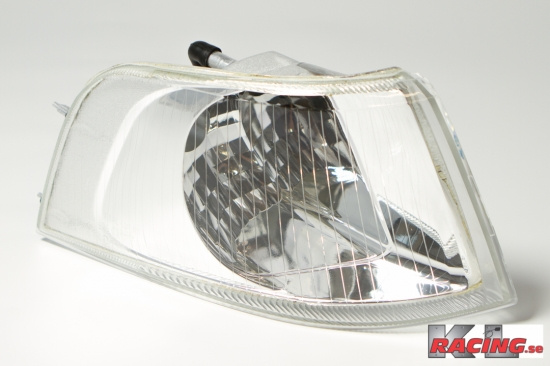 Blinkers S/V40 01-04 kromad klarglas