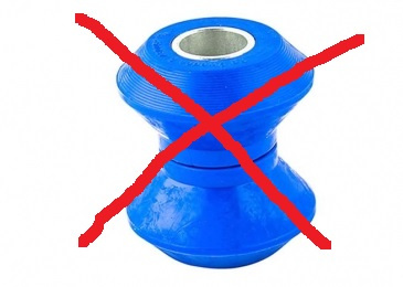 Länkarmsbussning 740, 760, 940, 960, S/V90 -Pu-