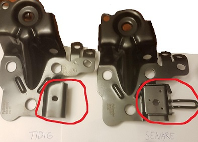 Bakaxelfäste S/V70, C70