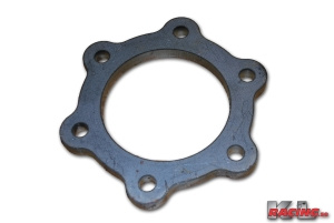 Downpipe fläns 123x62mm