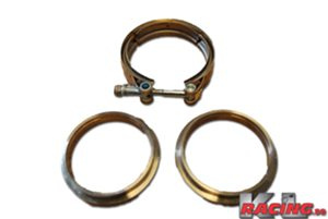 5' V-band kit Rostfri