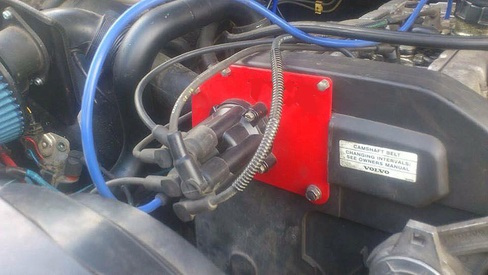 Fördelarlocksadapter T5 RWD, för montering i fram