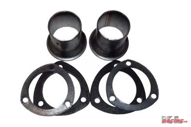 Anslutning 3'' Headers till 2,5'' rör