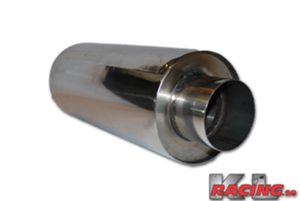 Effektdämpare 2,5'' Rostfritt