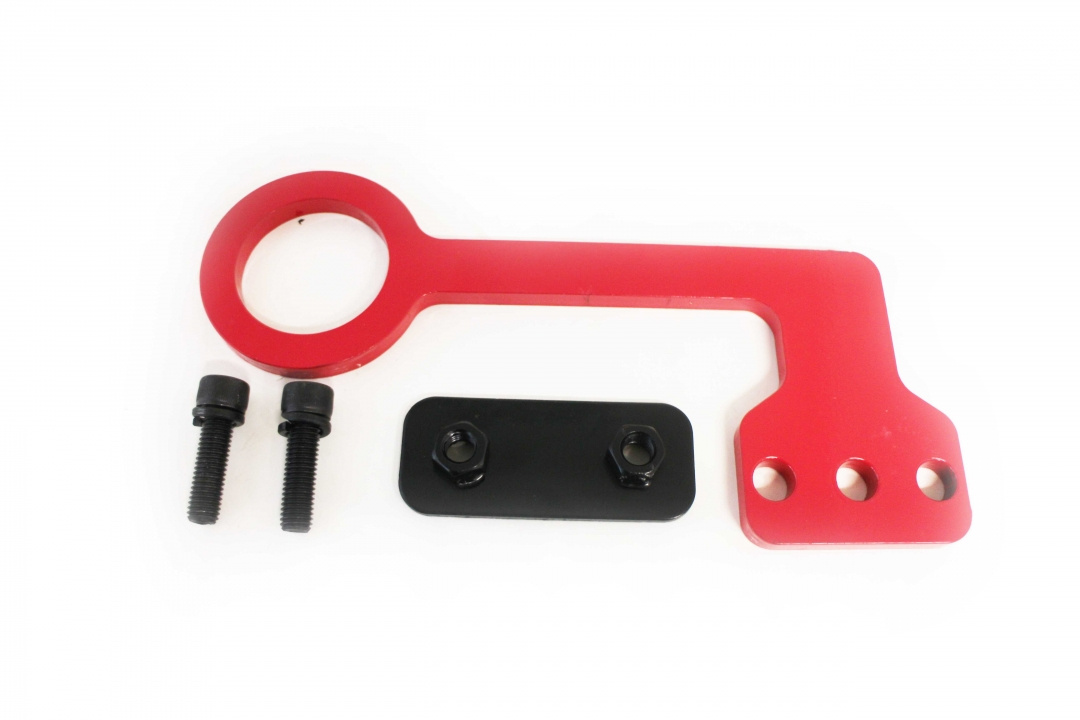 Bogserögla / Racingögla Stål Röd