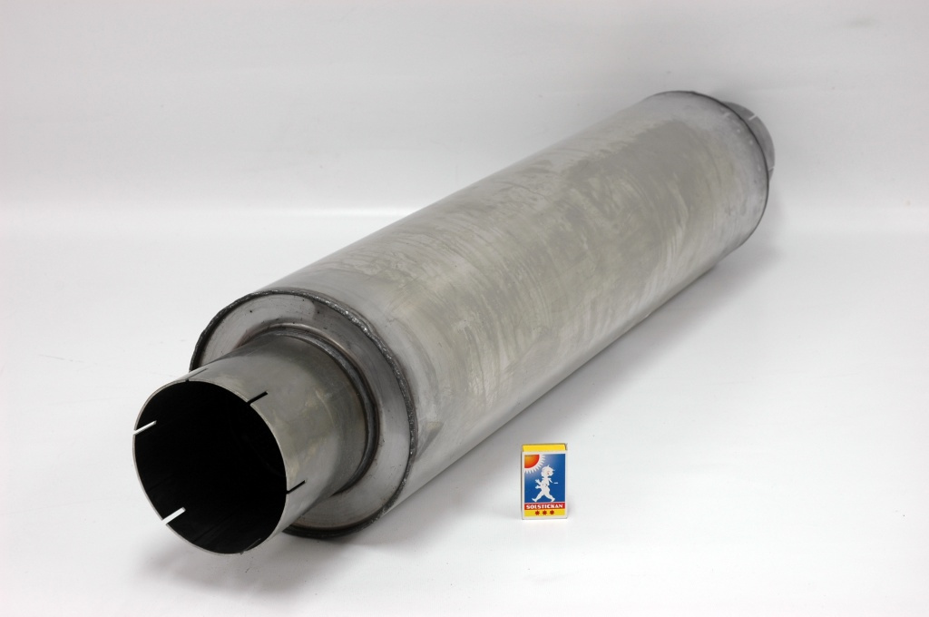 Ljuddämpare 5,0''  Rostfritt