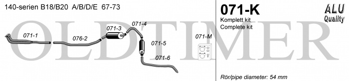 2'' Sportsystem 140 67-73