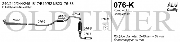 2'' Sportsystem 240 75~92 Ej Turbo