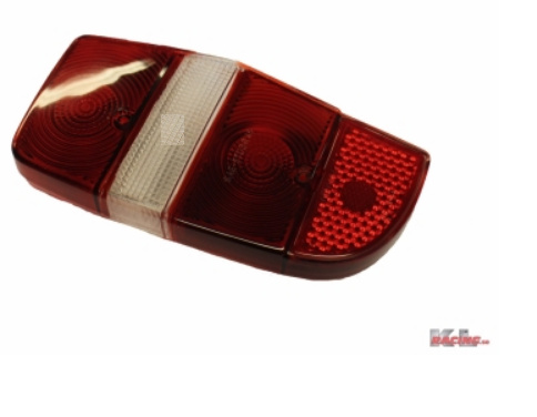 Bakljusglas 140, 164 -72  Röd-Vit