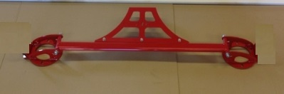 Fjäderbensstag med torpedplåt 7/900