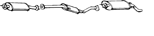 9000 88-91 (Ej Kat) Turbo16 Halvsats