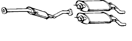 9000 91-94 Turbo16 Halvsats