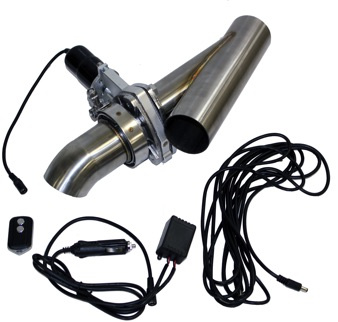 3,5' Cut out kit / Elektrisk Avgas splitt