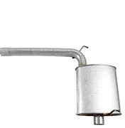 Bakre Ljuddämpare 855, S/V70, XC70 AWD