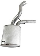 Bakre Ljuddämpare 855, S/V70, XC70 AWD