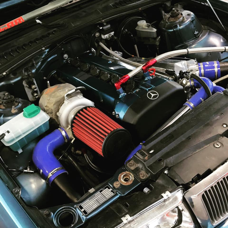 Motorfästen MB M104, M103 OM606, OM603 i 740/940